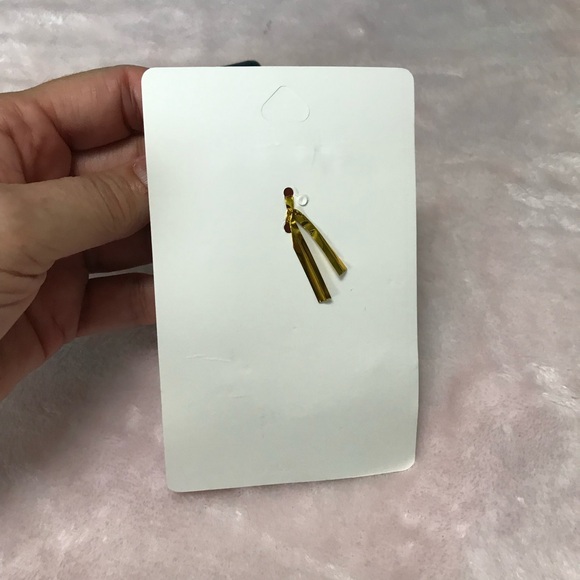 Fashion Jewelry Gold Tone Charms With Pendant Bracelet Elastic Bangle New - Picture 5 of 7